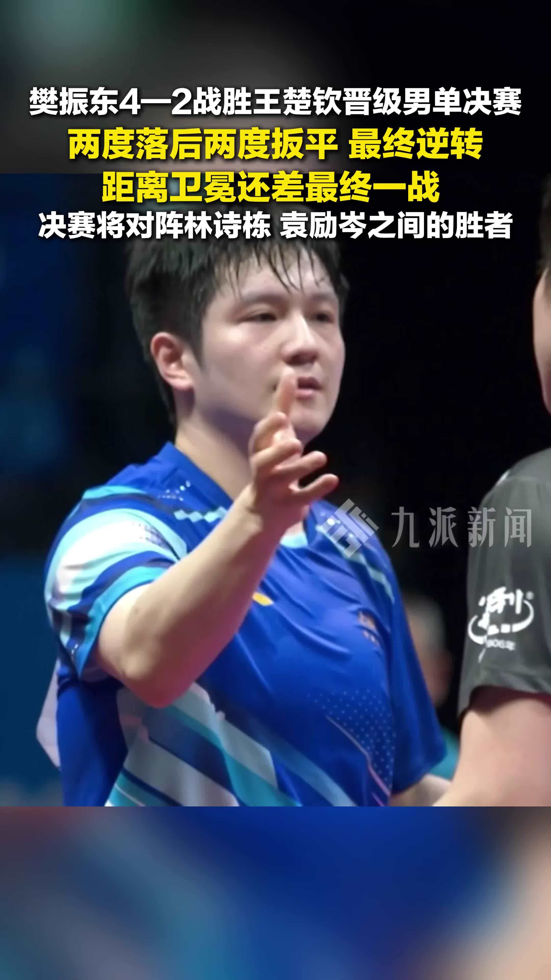 瑞典队绝杀法国队,樊振东状态火热 瑞典队绝杀法国队,樊振东状态火热